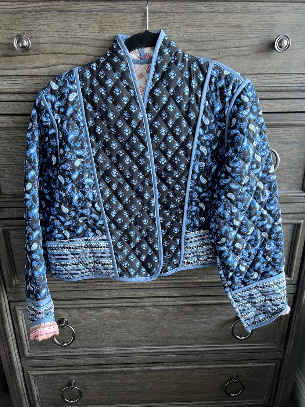 Reversible Quilt Jacket Size Small